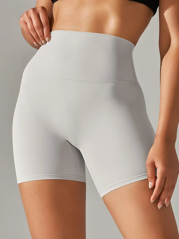 High-Waist Yoga Shorts