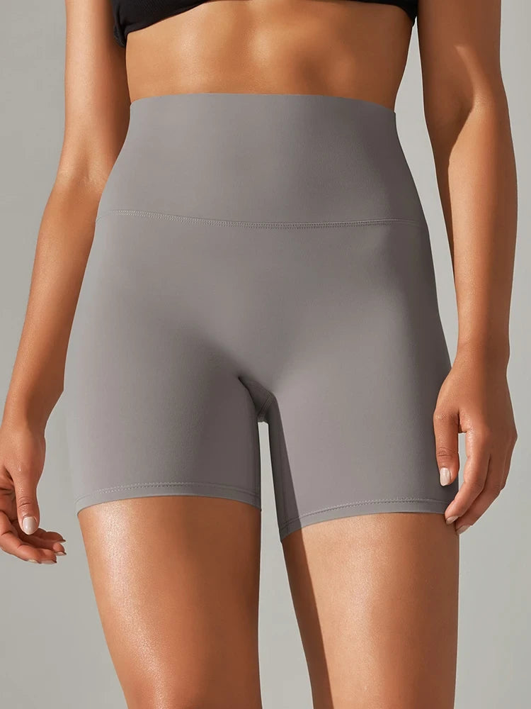 High-Waist Yoga Shorts