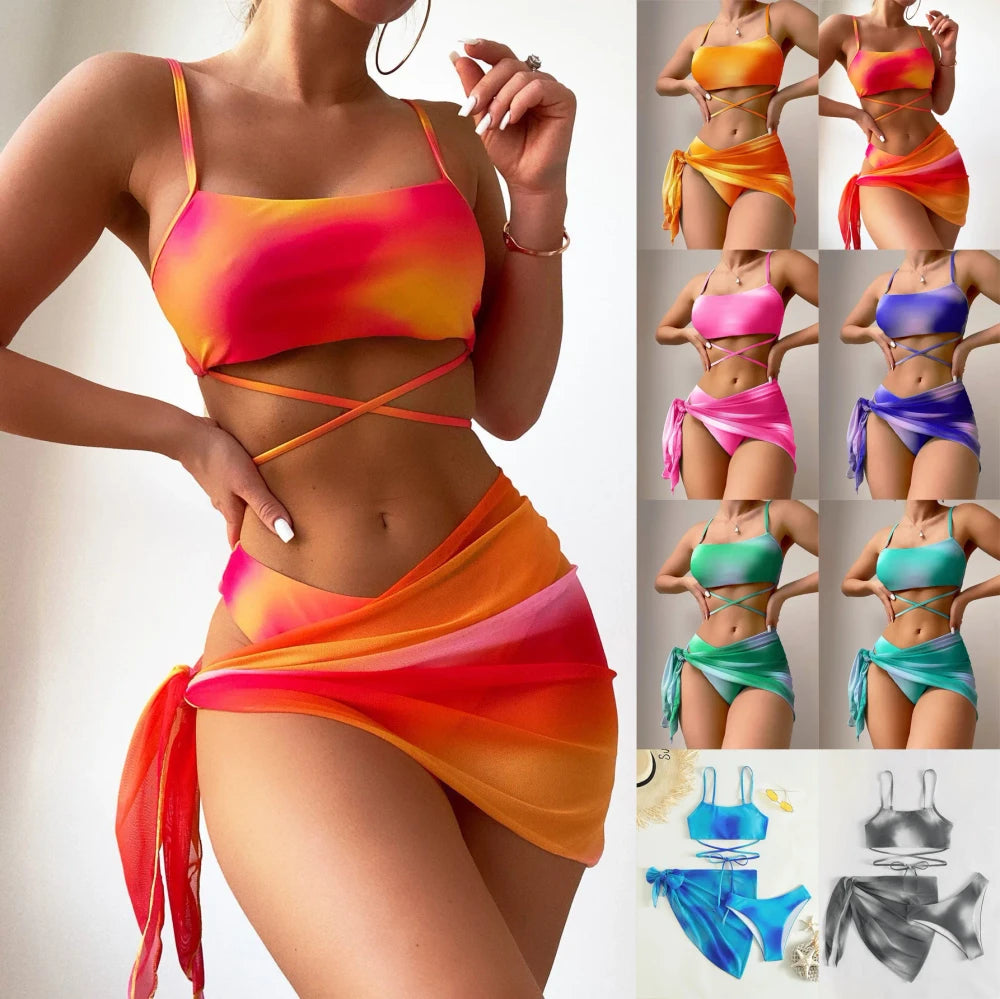 Tie Dye Bikini Swimsuit